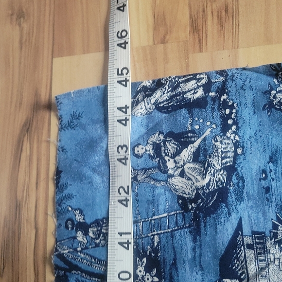 Vintage Inspired Toile De Jouy French Country Scene Fabric - Picture 6 of 7